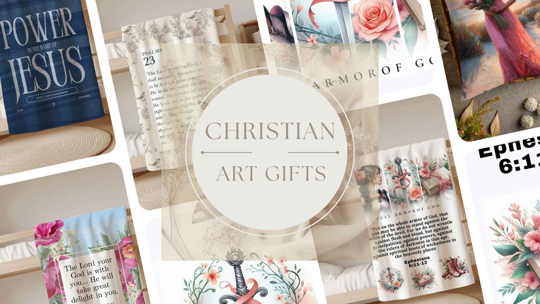 Meaningful Christian Gift Ideas for Women |Faith Blanket & Scatter Cushions