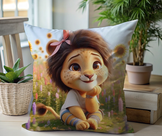 Tiny paws kiddies bedding scatter cushion 45x45cm