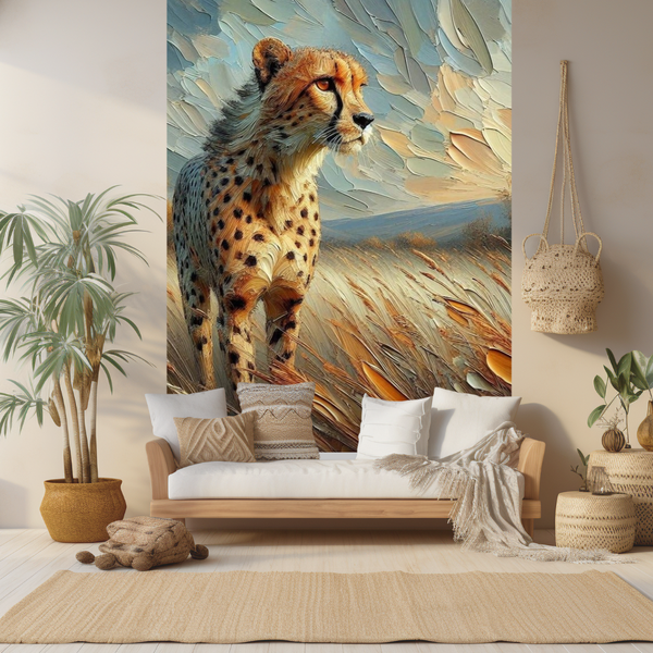 Cheetah Wallpaper Mural for walls