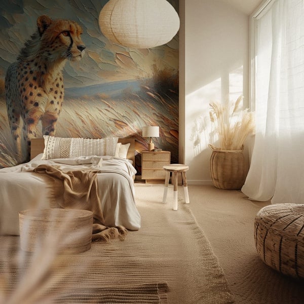 Cheetah Wallpaper Mural for walls