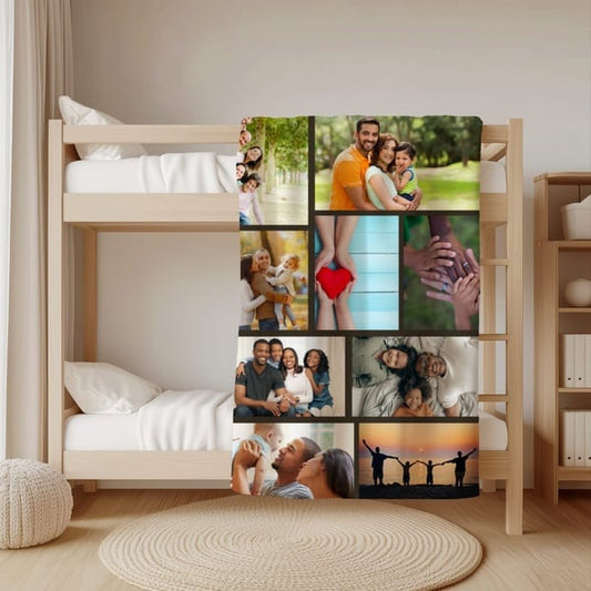 Collage Photo Blanket. Personalized blankets South Africa
