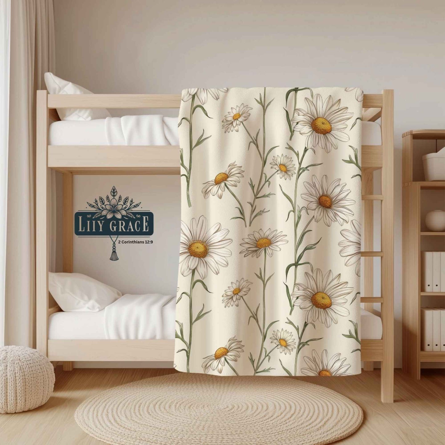 Daisy Dreams Fleece Blankets