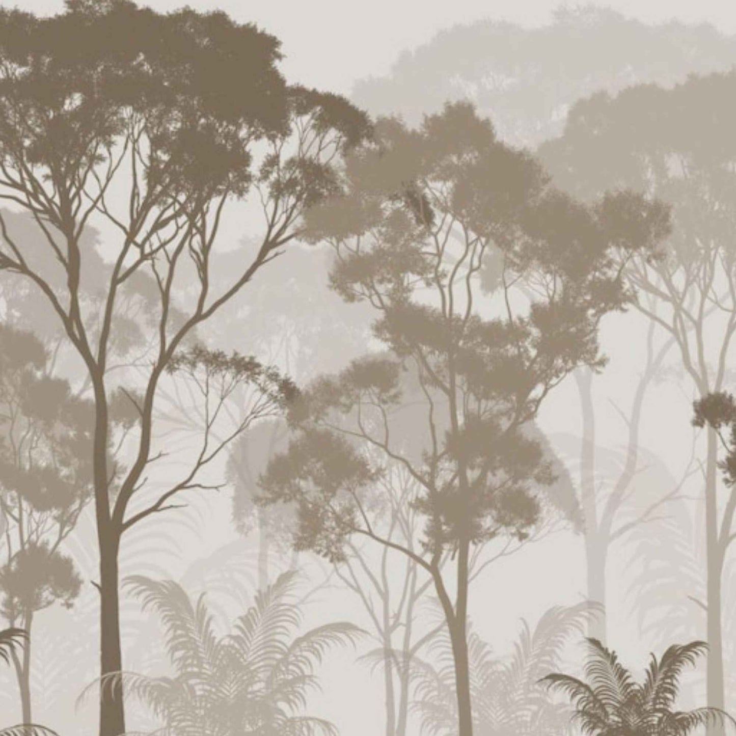 Brown Tropical Forest wall murals South Africa