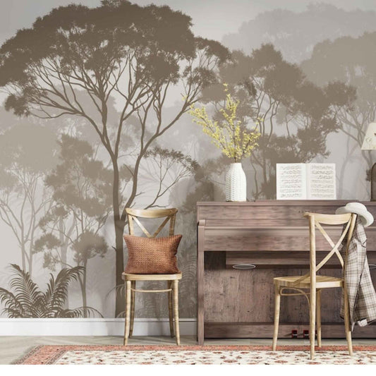 Brown Tropical Forest wall murals South Africa