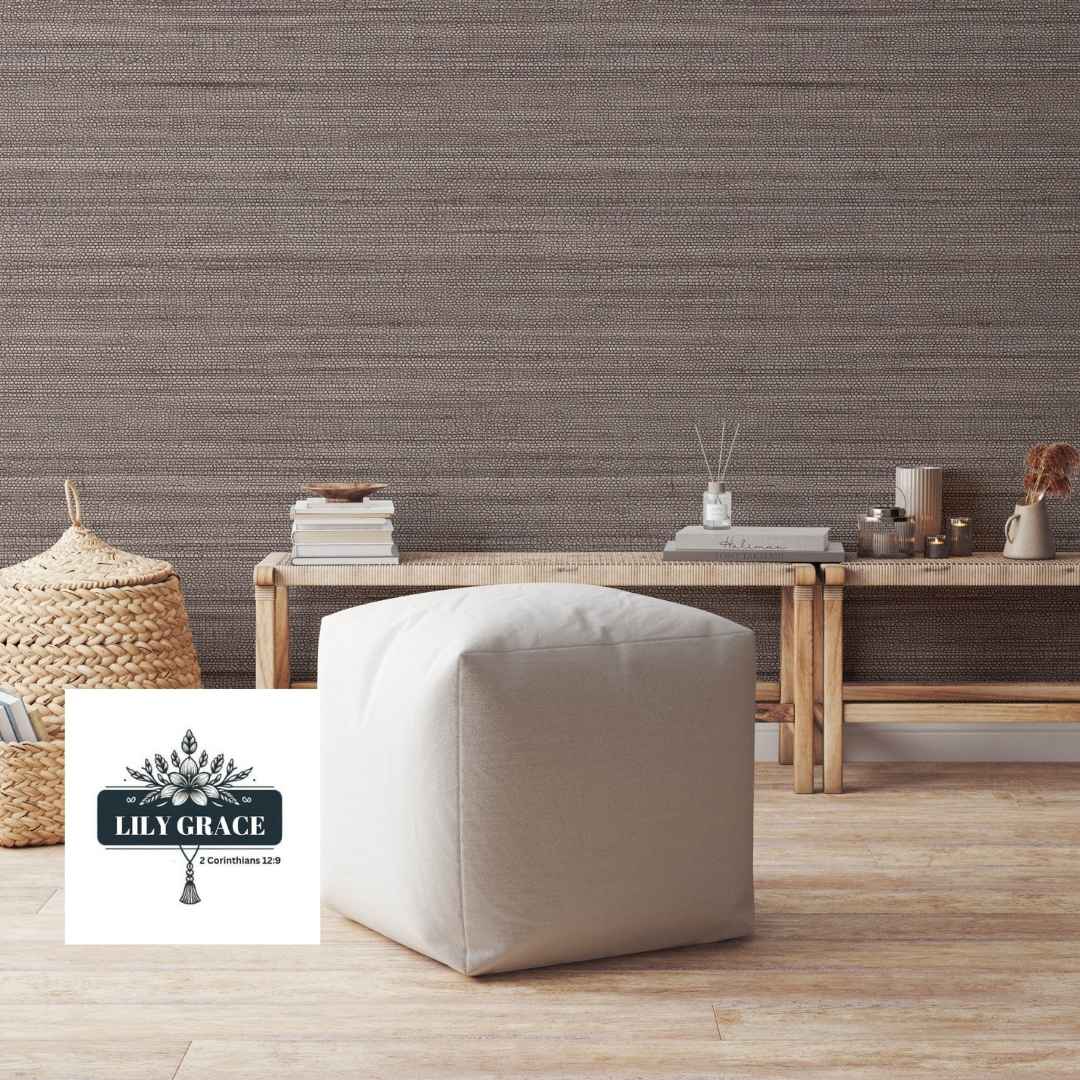 Luxury Linen look wallpaper design