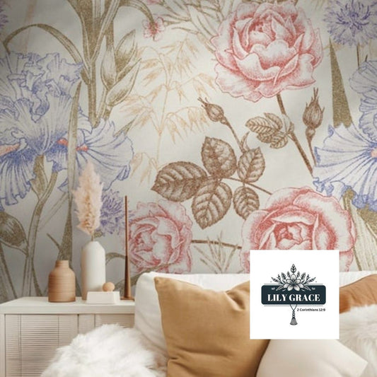 Boutique roses Wallpaper