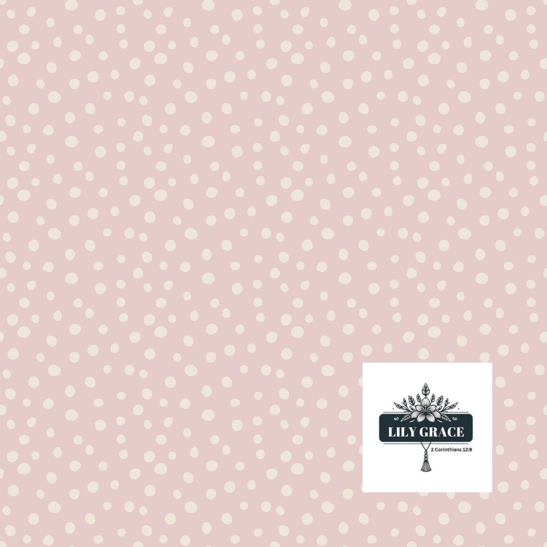 Polka dot Pink Wallpaper