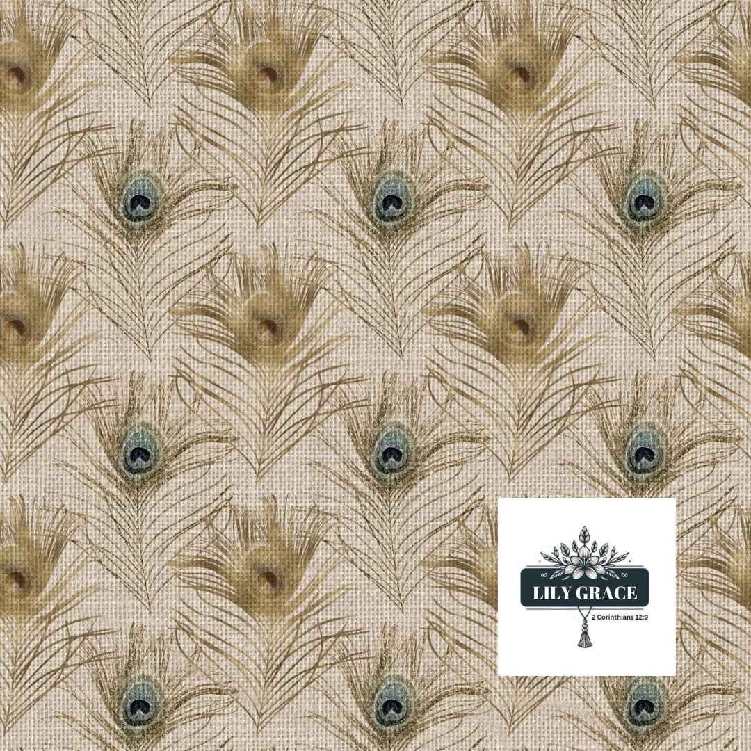 Peacock feather print coral fleece blankets