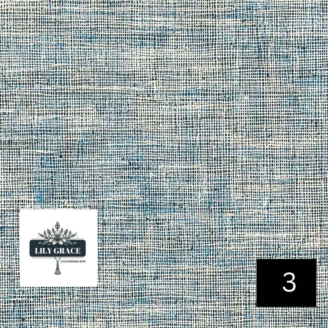 Statement Linen look wallpaper design
