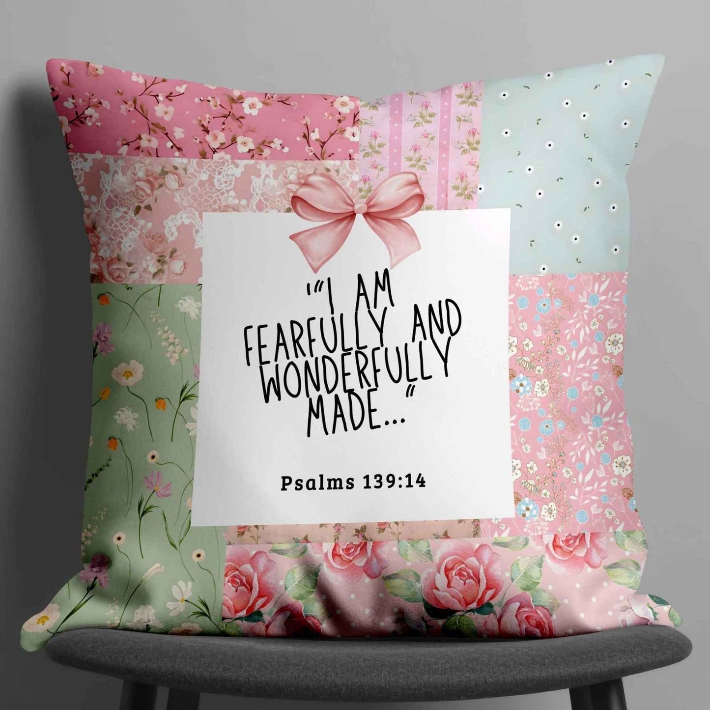 Fearfully and Wonderfully Made fleece blanket