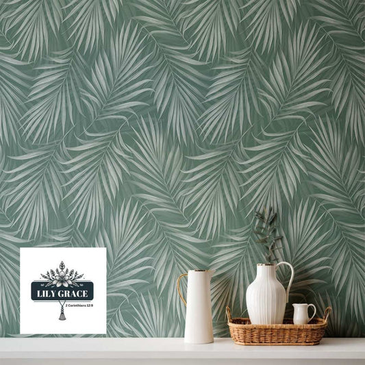 Green leaf wallpaper designs