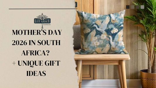 Mother’s Day 2026 South Africa falls on 10 May. Find meaningful Mother’s Day gifts now — from floral fleece blankets to scatter cushions, all custom printed.