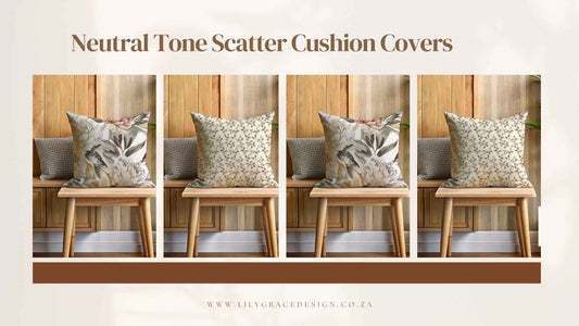 Neutral Tone Scatter Cushion Covers