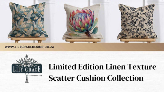 Limited Edition Linen Texture Scatter Cushion Collection
