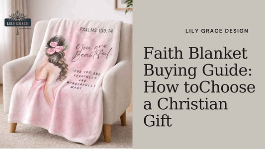 Faith Blanket.  Christian art gift South Africa 