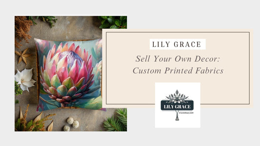 Sell Your Own Decor: Custom Printed Fabrics