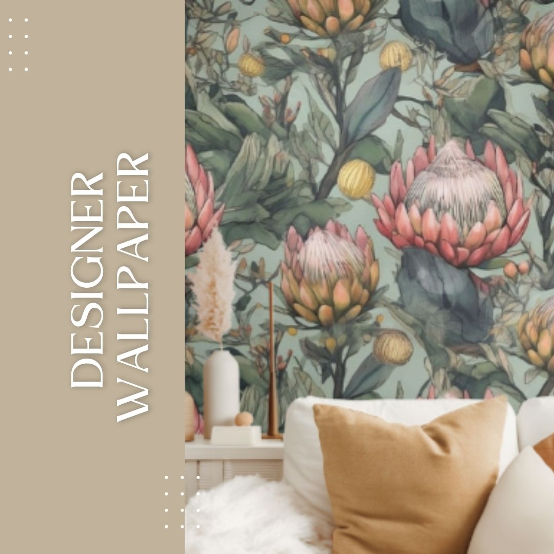 Modern wallpaper decor featuring subtle woven surface in soft neutral tones