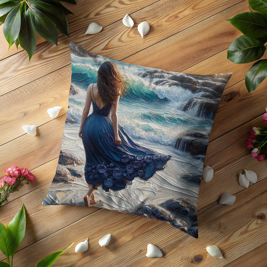Beach song Scatter cushion cover