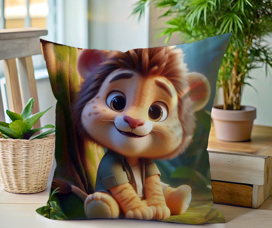 Pawprints pathways cushion cover