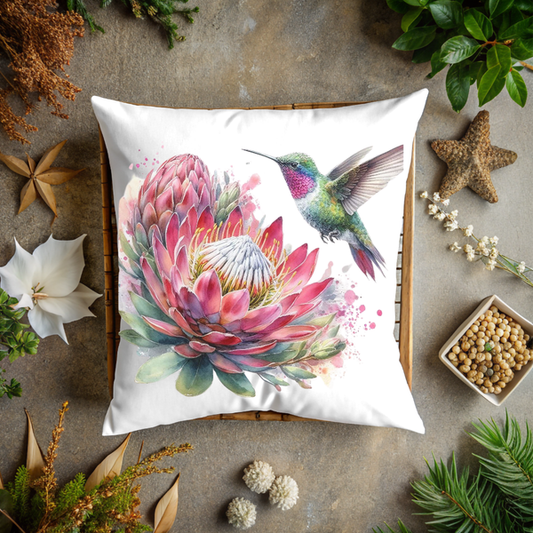 Nectar protea scatter cushion cover