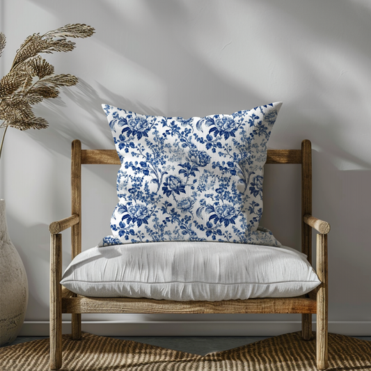 Blue Elegance cushion covers