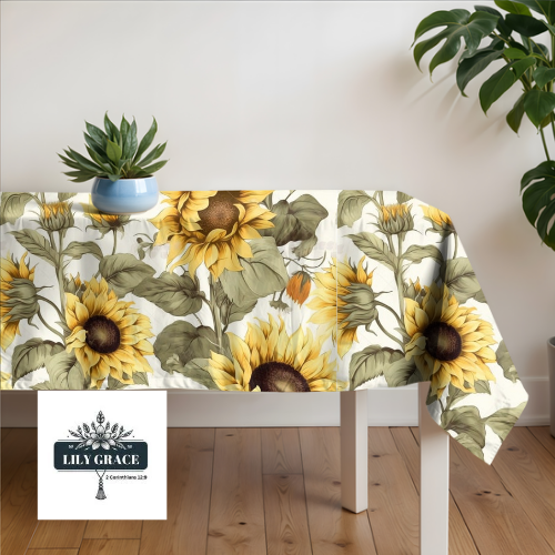 Sunflower sunshine tablecloth South Africa
