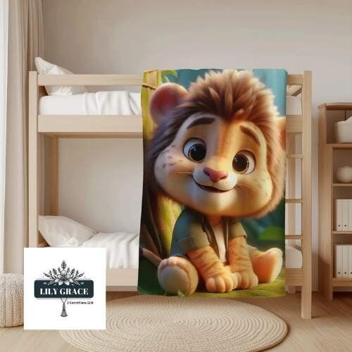 Pawprint Pathways fleece blanket