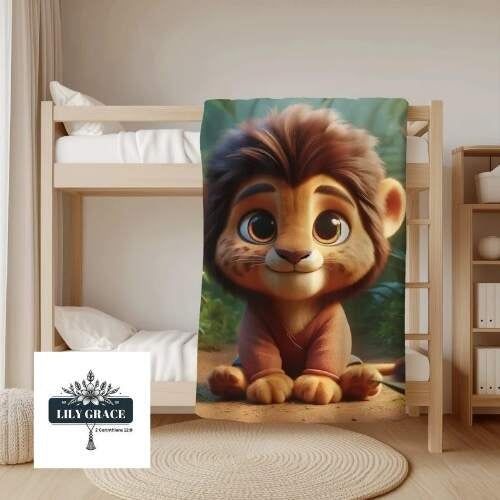 Forest Friends Fleece blanket