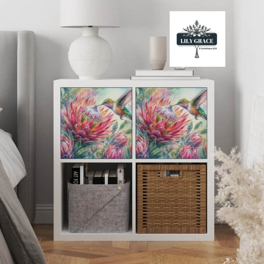 Protea splendor decoupage paper