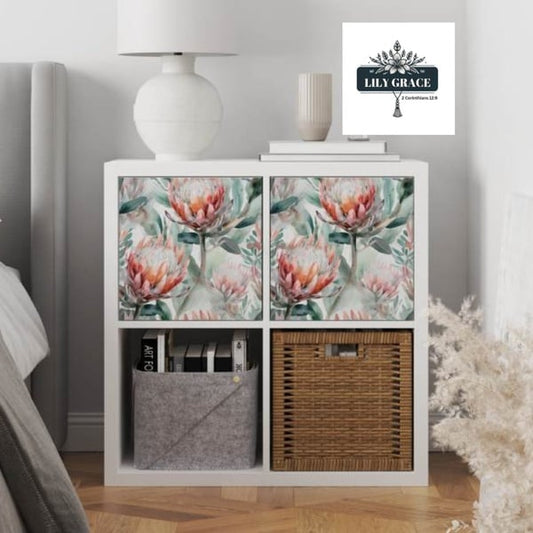 Protea decoupage paper South Africa