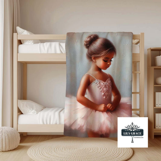 Ballet song coral fleece blanket