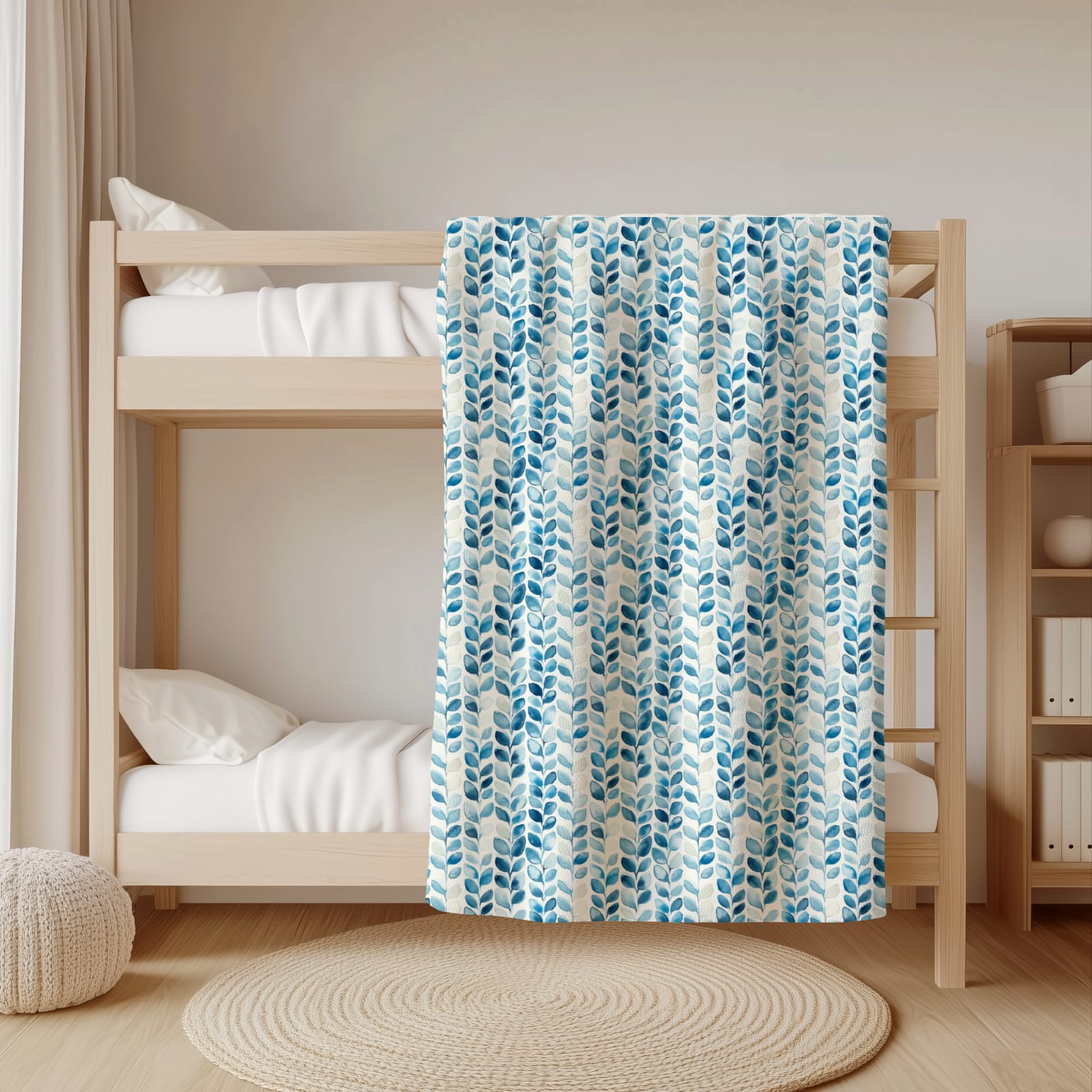 Custom printed fleece fabric