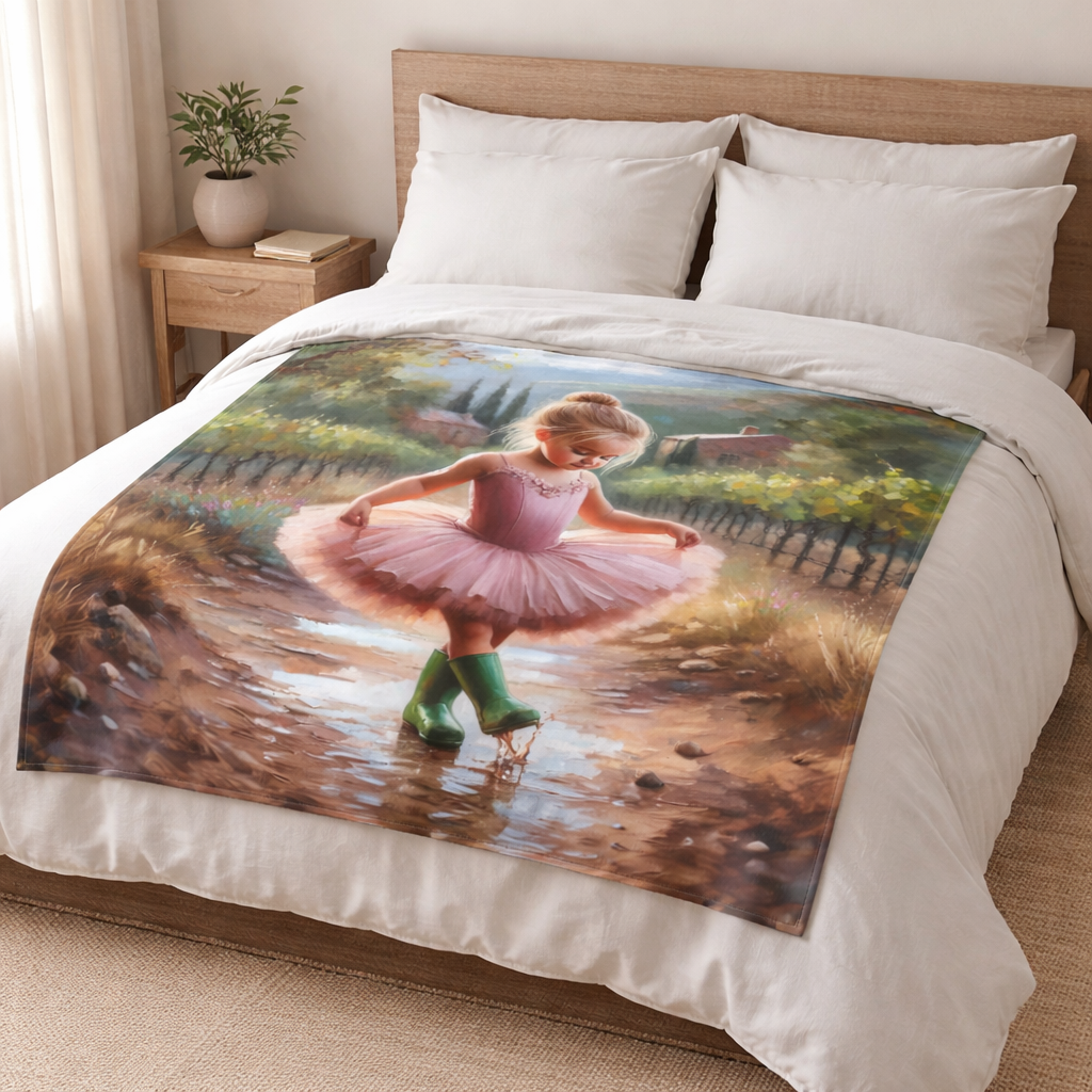 girls fleece blanket south africa ballerina pink kids throw blanket soft lightweight