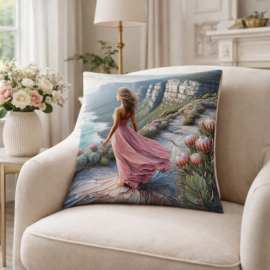 cotton scatter cushion cover for sofa protea coastal decor South Africa
