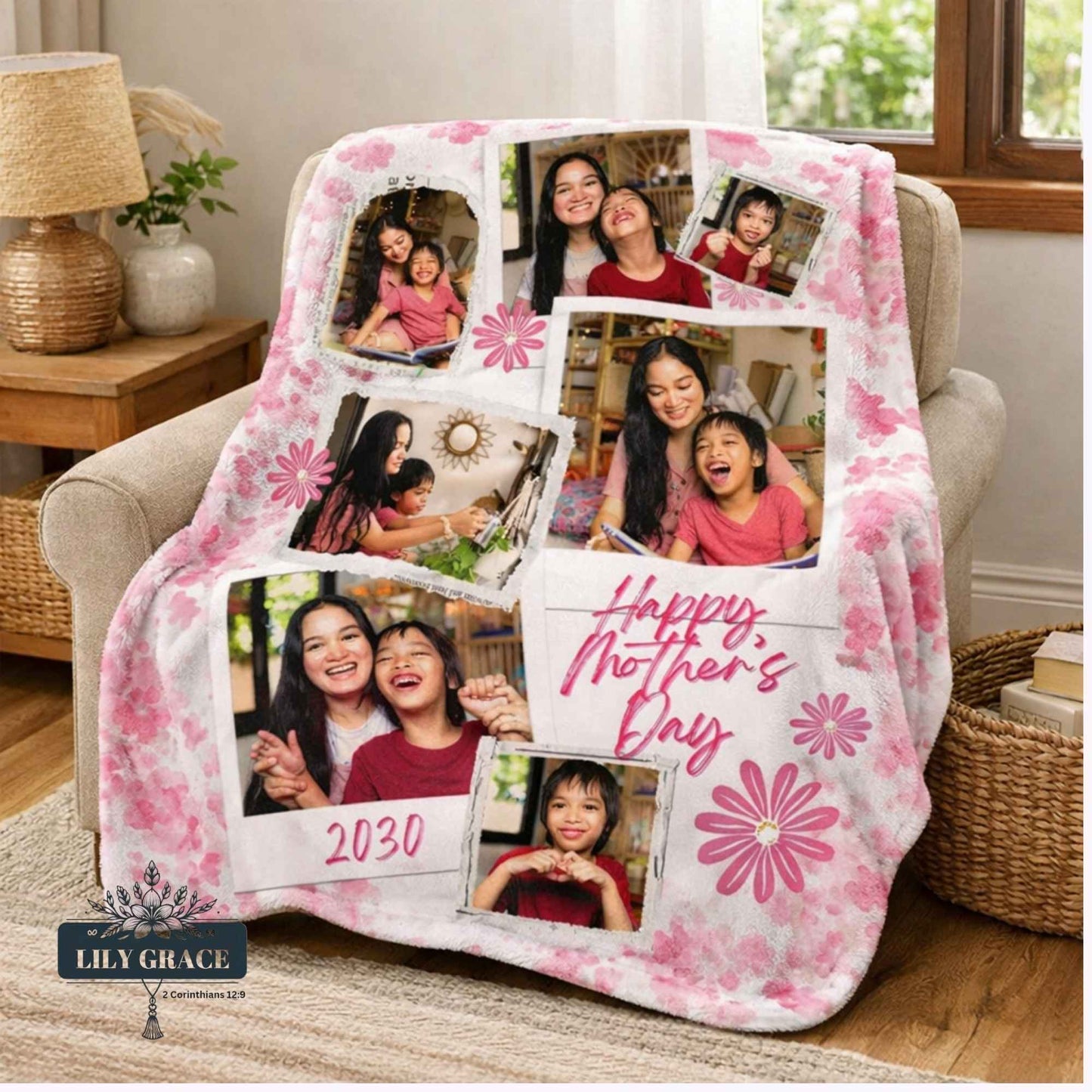 Personal photo blanket gift for birthday or anniversary South Africa