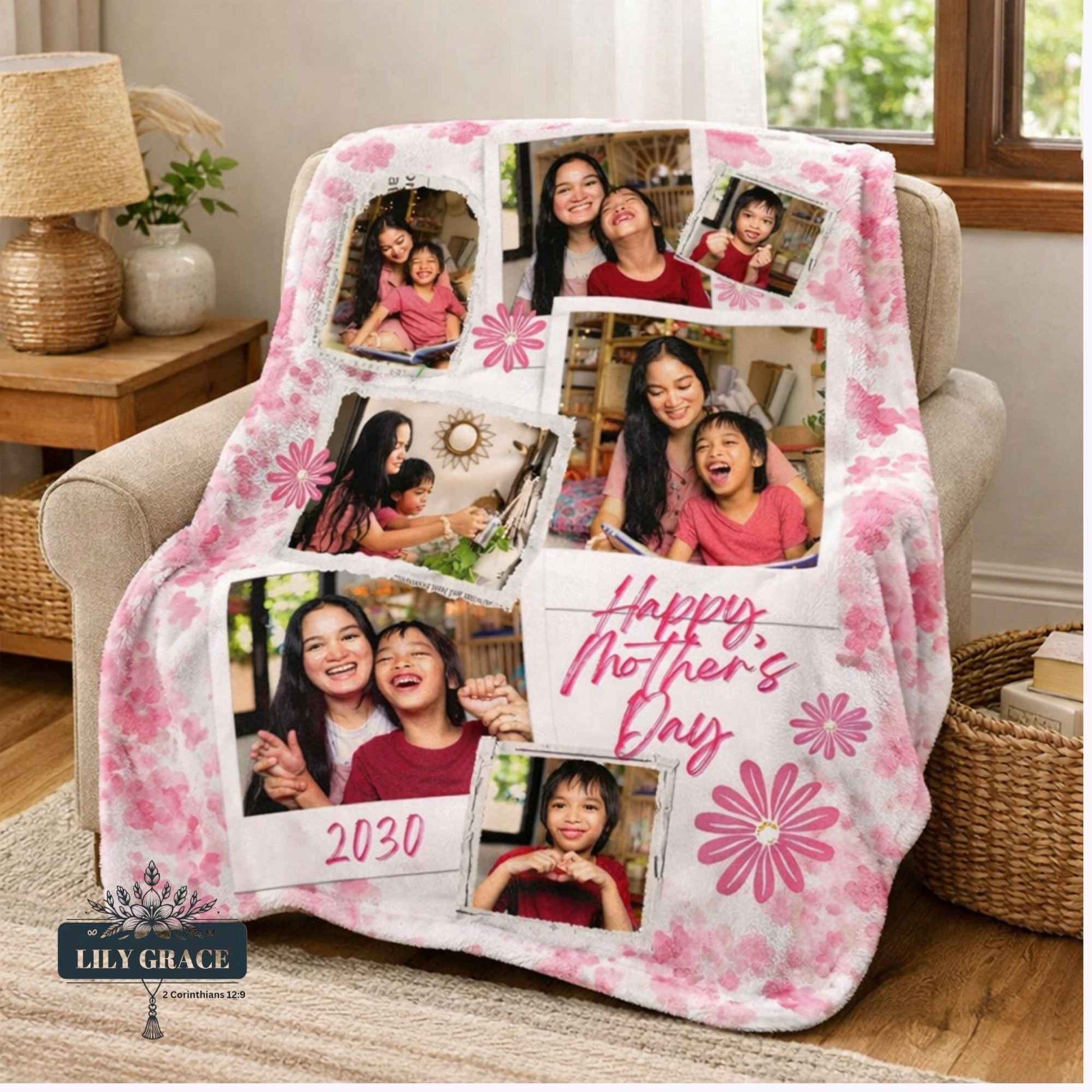 Personal photo blanket gift for birthday or anniversary South Africa
