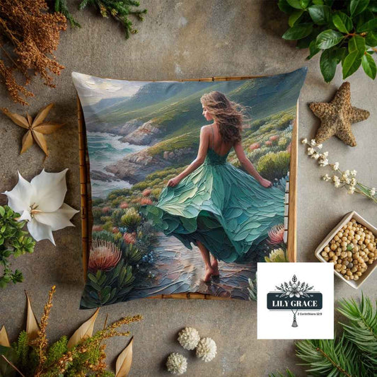 Cliff path and fynbos Scatter cushion covers