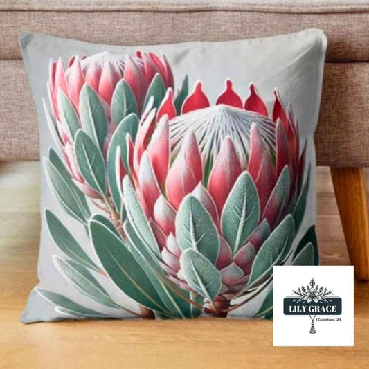 Two Proteas Scatter cushion covers