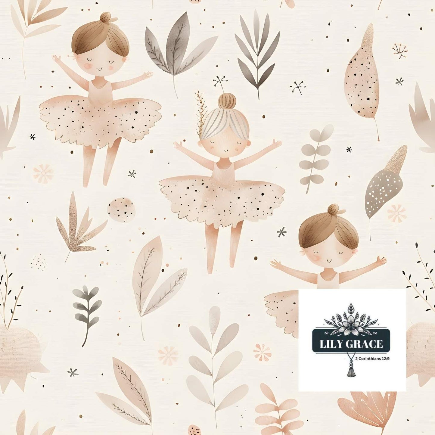 Petit Ballet Cotton Muslin Baby Blanket