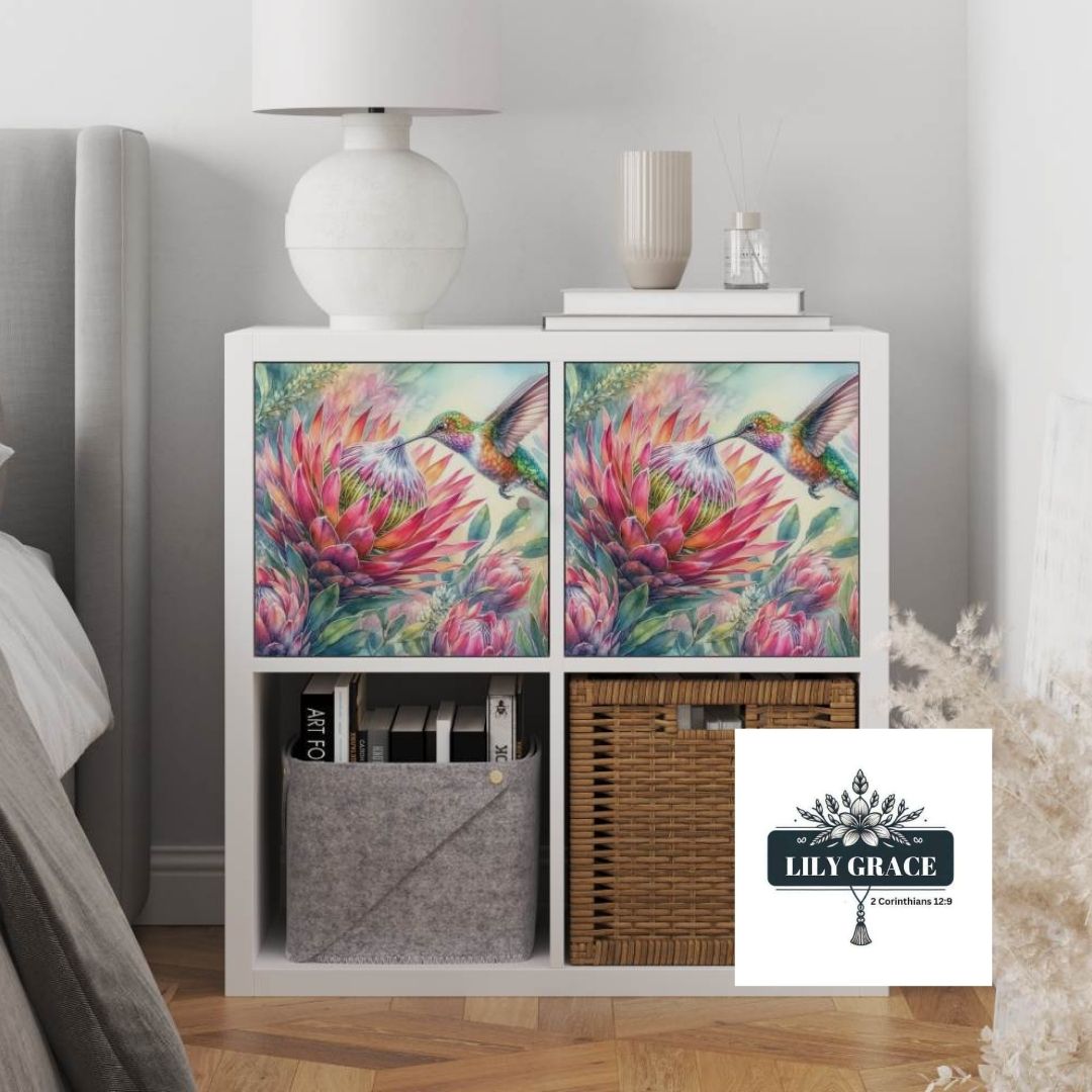 Protea splendor decoupage paper