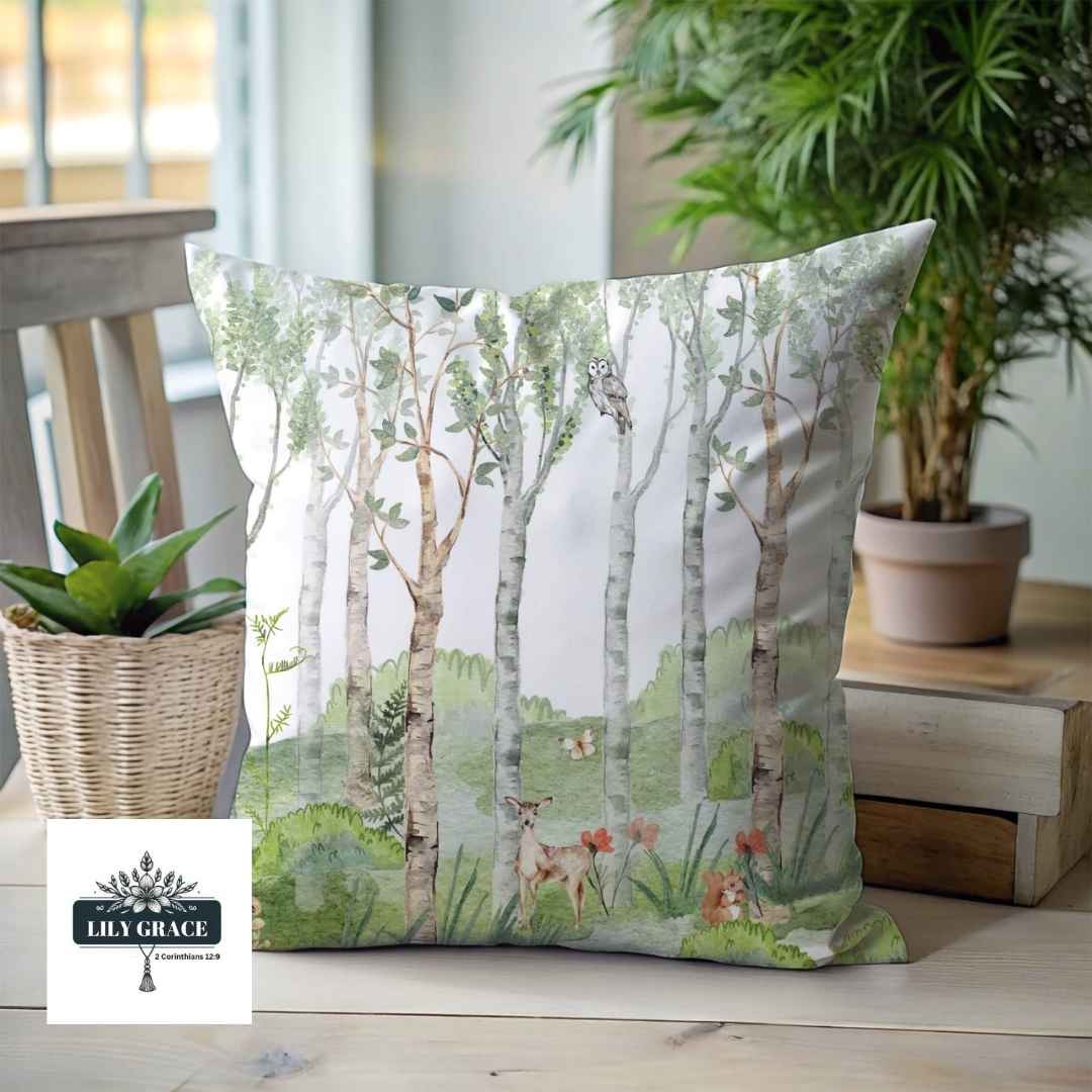 A Forest Story – Woodland Scatter Cushion Covers
