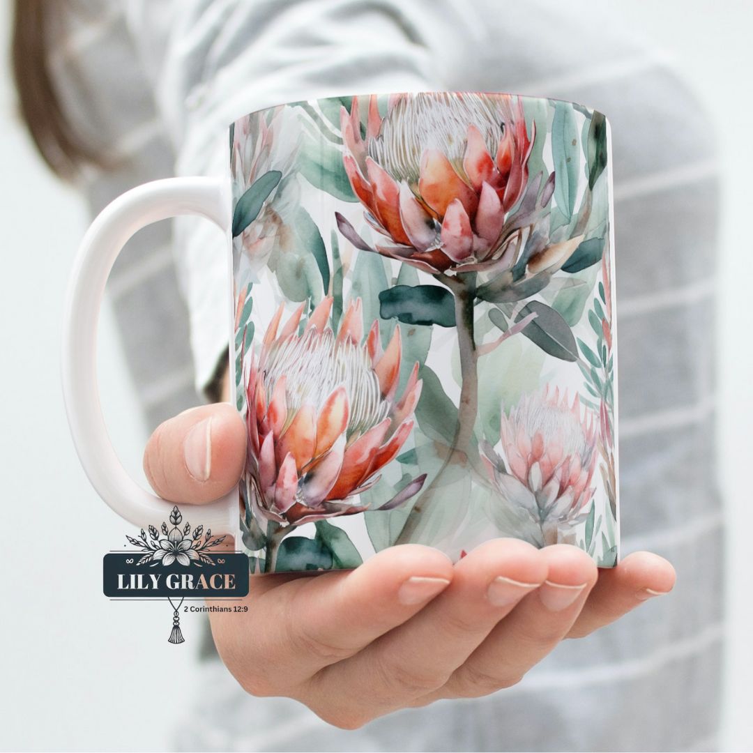 Mother’s Day South Africa protea gift set featuring local floral design by Lily Grace Design.
