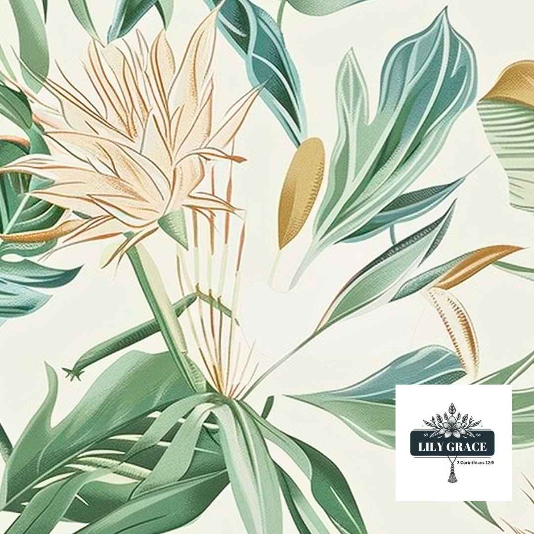 Tropical Leaf Wallpaper – Lush Green Pattern