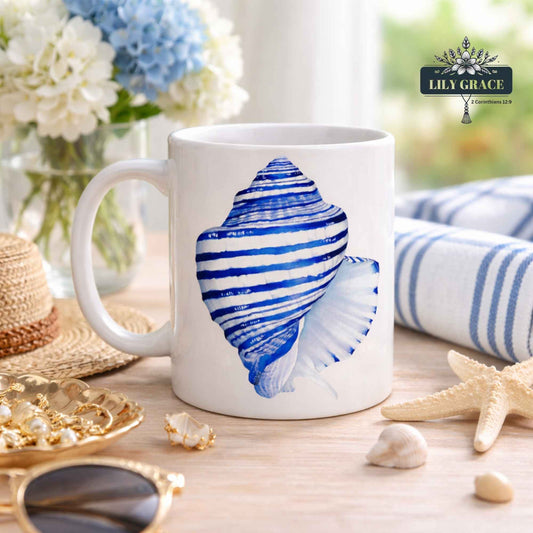 Blue Shell Custom Coffee Mug