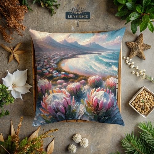 Protea mountain- Scatter cushion cover