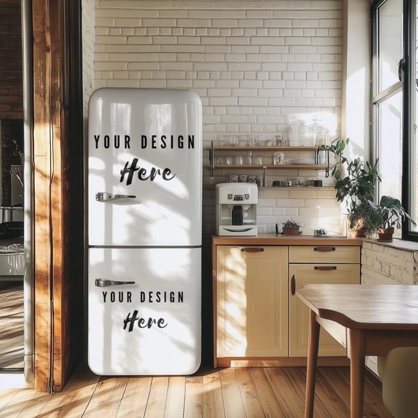 Custom Printed fridge door decoupage paper