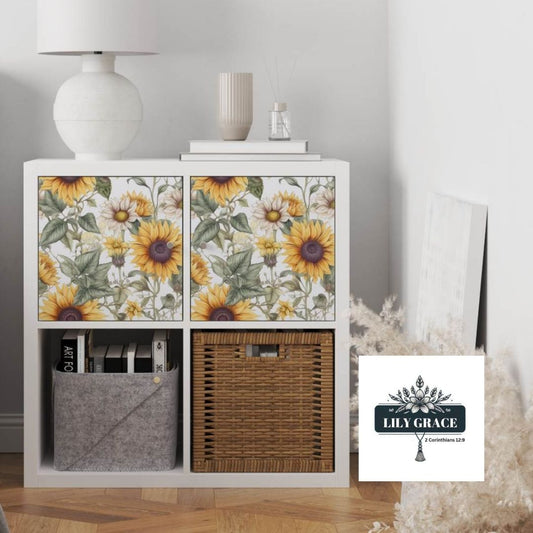 Floral decoupage paper