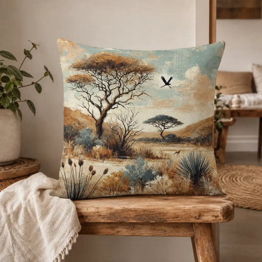 African sunset Scatter cushions cover