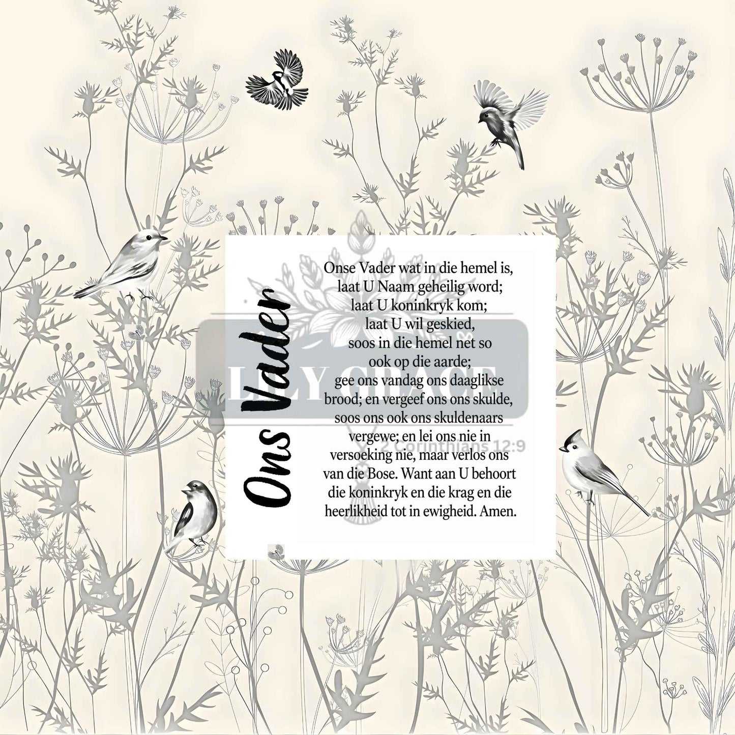 Onse Vader - faith fleece blanket