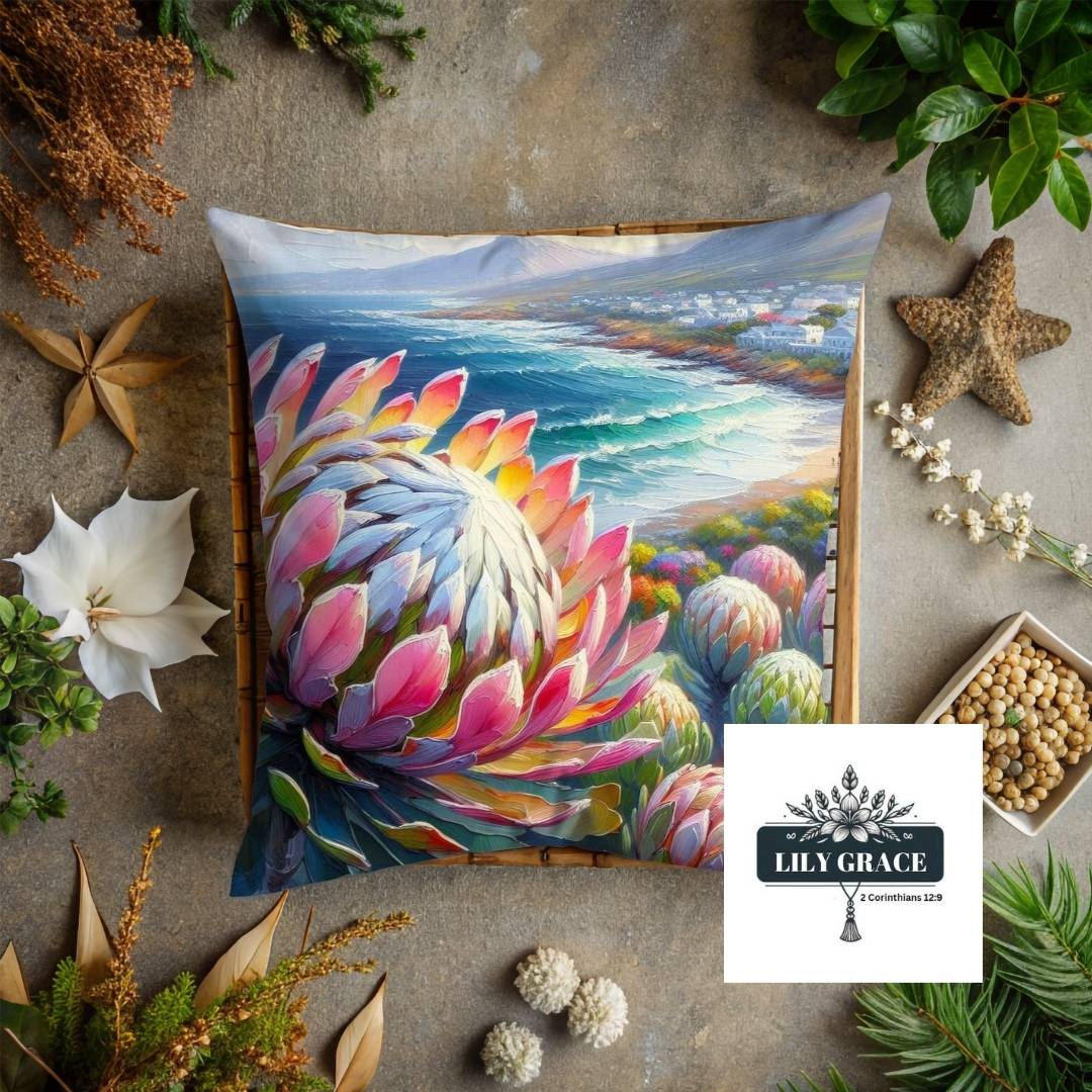 Protea landscape- Scatter cushion cover